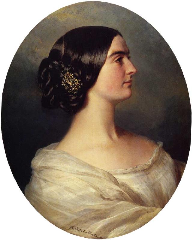 Franz Xaver Winterhalter Charlotte Stuart, Viscountess Canning oil painting image